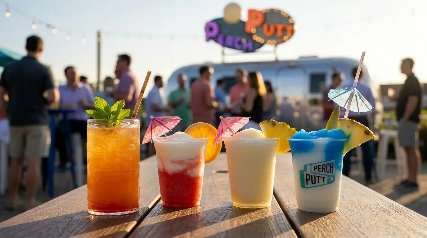Perch Putt signature cocktails